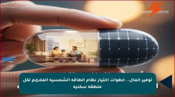 توفير المال.. خطوات اختيار نظام الطاقة الشمسية الملائم لكل منطقة سكنية
